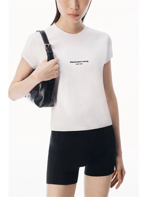T-shirt con logo ALEXANDER WANG | 1CC3261361100